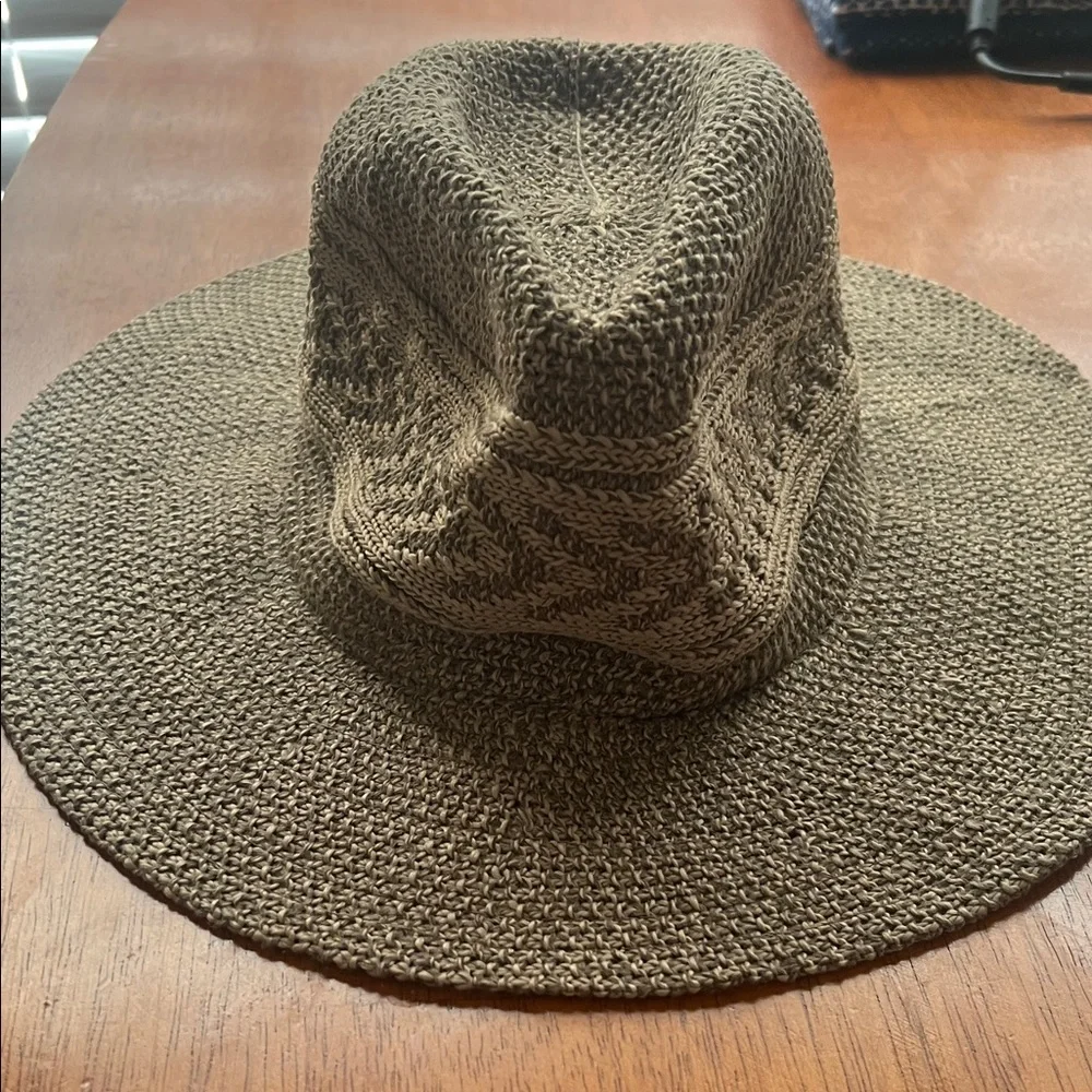 Black Rivet Women's Brown Woven Hat